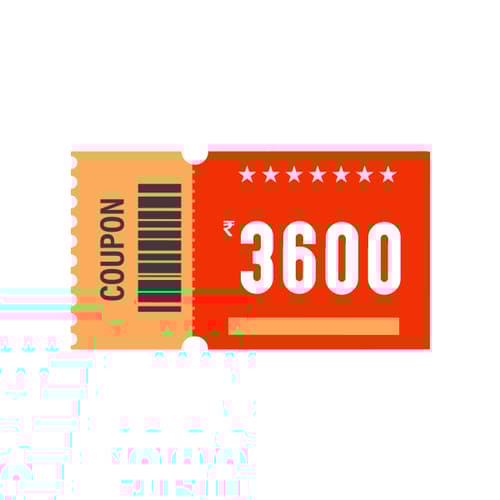 INR 3,600 Festive Discount Coupon Voucher